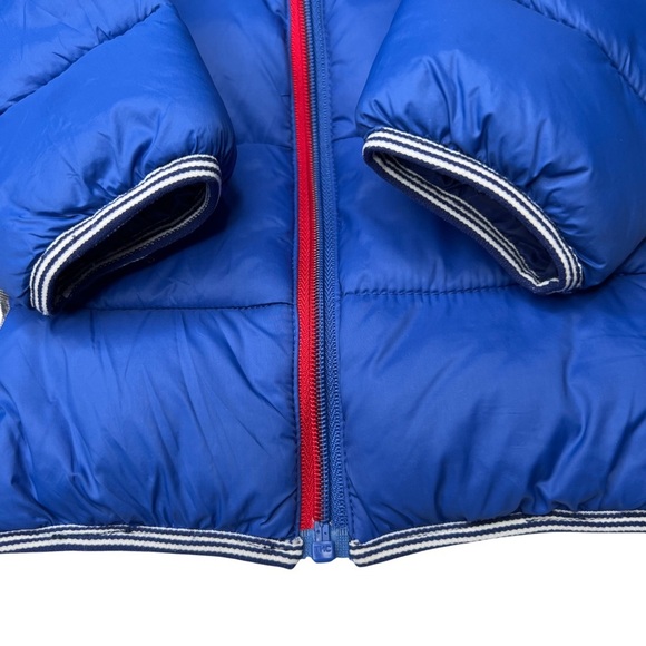 mayoral Puffer Jacket Royal Blue 12 Months The North Face Reversible Beanie Lot - Picture 11 of 17